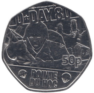 2024 50P POINTE DU HOG D DAY 80TH ANNIVERSARY ( BU ) - 50p BU - Cambridgeshire Coins