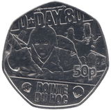 2024 50P POINTE DU HOG D DAY 80TH ANNIVERSARY ( BU ) - 50p BU - Cambridgeshire Coins