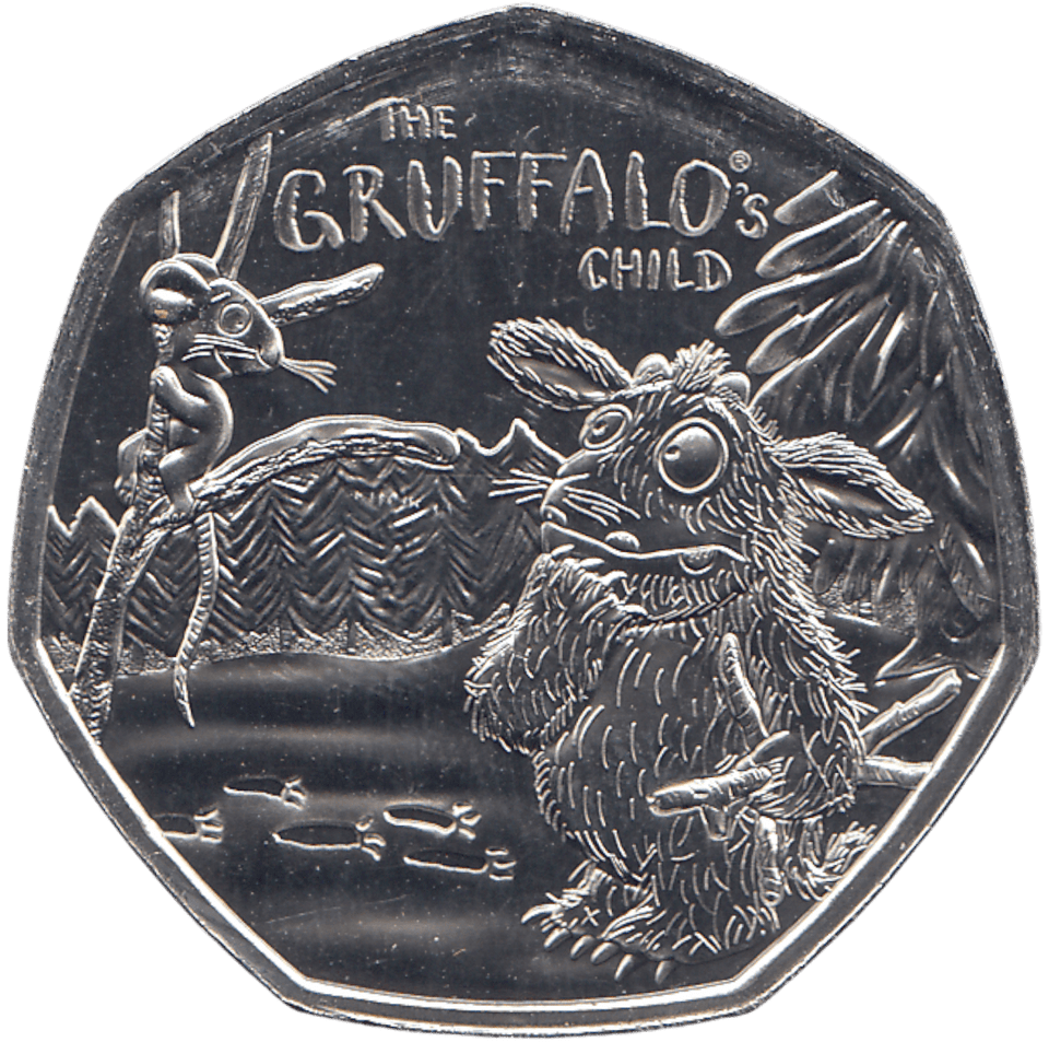 2024 50P THE GRUFFALO'S CHILD ( BU ) - WORLD COINS - Cambridgeshire Coins