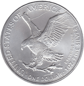 2024 AMERICAN EAGLE SILVER DOLLAR 1 OZ FINE SILVER USA - SILVER WORLD COINS - Cambridgeshire Coins