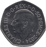 2024 BRILLIANT UNCIRCULATED COLOURISED 200 YEARS RNLI FIFTY PENCE - 50p BU - Cambridgeshire Coins