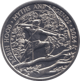 2024 BRILLIANT UNCIRCULATED £5 COIN ROBIN HOOD BU - £5 BU - Cambridgeshire Coins