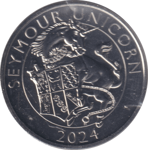 2024 BRILLIANT UNCIRCULATED £5 COIN SEYMOUR UNICORN BU - £5 BU - Cambridgeshire Coins