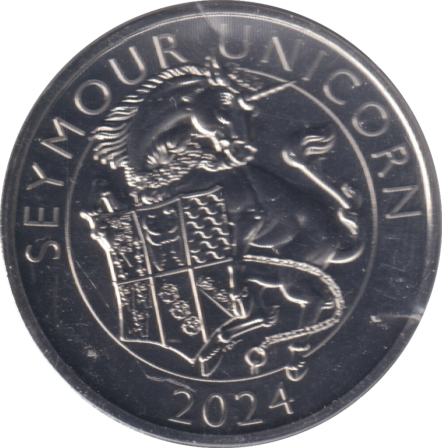 2024 BRILLIANT UNCIRCULATED £5 COIN SEYMOUR UNICORN BU - £5 BU - Cambridgeshire Coins