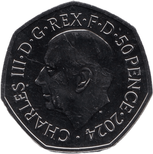 2024 FIFTY PENCE BRILLIANT UNCIRCULATED 50P DEATH STAR - 50p BU - Cambridgeshire Coins