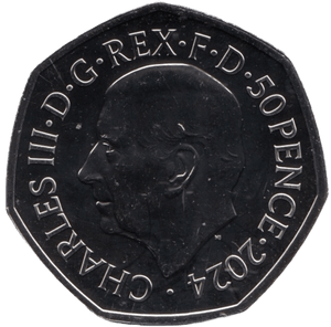 2024 FIFTY PENCE BRILLIANT UNCIRCULATED 50P HAN SOLO AND CHEWBACCA - 50p BU - Cambridgeshire Coins