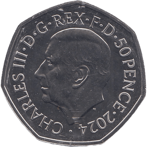 2024 FIFTY PENCE BRILLIANT UNCIRCULATED COLOURISED MILLENNIUM FALCON - 50p BU - Cambridgeshire Coins