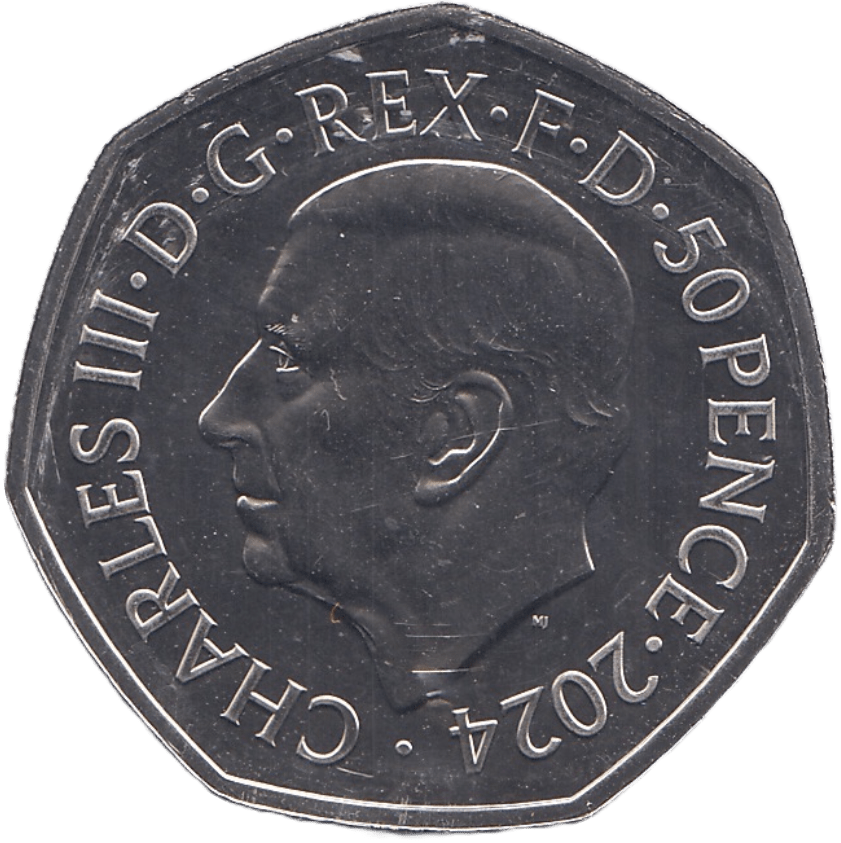 2024 FIFTY PENCE BRILLIANT UNCIRCULATED COLOURISED MILLENNIUM FALCON - 50p BU - Cambridgeshire Coins