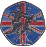 2024 FIFTY PENCE COLOURISED TEAM GB AND PARALYMPICS KING CHARLES III - 50p PROOF - Cambridgeshire Coins