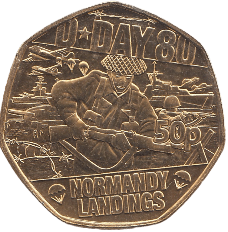 2024 FIFTY PENCE ISLE OF MAN ( BU ) - WORLD COINS - Cambridgeshire Coins