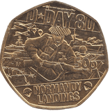 2024 FIFTY PENCE ISLE OF MAN ( BU ) - WORLD COINS - Cambridgeshire Coins