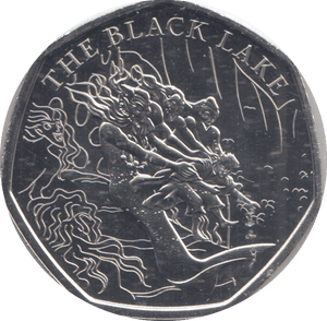 2024 FIFTY PENCE THE BLACK LAKE BU - Cambridgeshire Coins