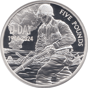 2024 FIVE POUNDS SILVER PROOF ASCENSION ISLANDS - SILVER WORLD COINS - Cambridgeshire Coins