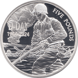 2024 FIVE POUNDS SILVER PROOF ASCENSION ISLANDS - SILVER WORLD COINS - Cambridgeshire Coins