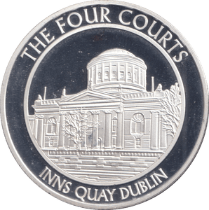 2024 FOUR COURTS DUBLIN MEDALLION - MEDALS & MEDALLIONS - Cambridgeshire Coins