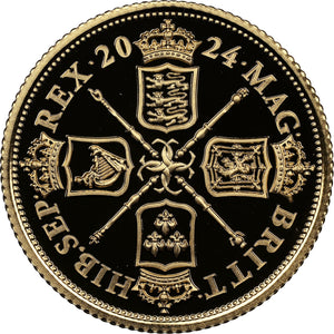 2024 GOLD £1 CRUCIFORM & SCEPTRE PF70 ULTRA CAMEO - NGC GOLD £1 - Cambridgeshire Coins