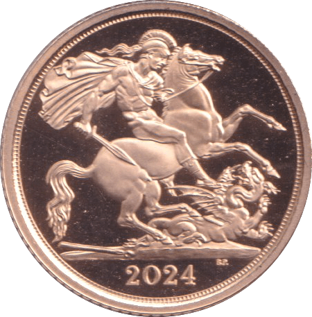 2024 GOLD HALF SOVEREIGN ( PROOF ) - HALF SOVEREIGN - Cambridgeshire Coins
