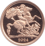 2024 GOLD HALF SOVEREIGN ( PROOF ) - HALF SOVEREIGN - Cambridgeshire Coins