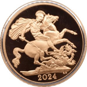 2024 GOLD PROOF SOVEREIGN BOXED - GOLD PROOF SOVEREIGNS - Cambridgeshire Coins