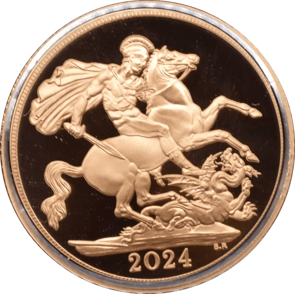 2024 GOLD PROOF SOVEREIGN BOXED - GOLD PROOF SOVEREIGNS - Cambridgeshire Coins
