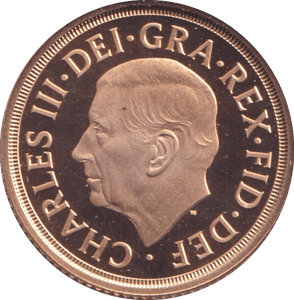 2024 GOLD QUARTER SOVEREIGN ( PROOF ) - QUARTER SOVEREIGN - Cambridgeshire Coins