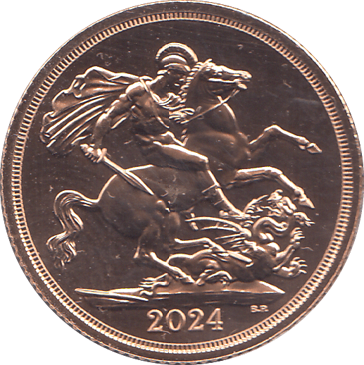 2024 GOLD SOVEREIGN ( BU ) - SOVEREIGN - Cambridgeshire Coins