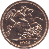 2024 GOLD SOVEREIGN ( BU ) - SOVEREIGN - Cambridgeshire Coins