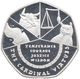 2024 MARCUS AURELIUS 50P SHAPED COMMEMORATIVE COIN ( PROOF ) - WORLD COINS - Cambridgeshire Coins