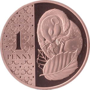 2024 ONE PENCE PROOF DORMOUSE KING CHARLES III - 1p Proof - Cambridgeshire Coins