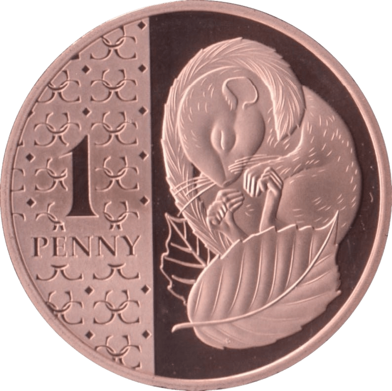 2024 ONE PENCE PROOF DORMOUSE KING CHARLES III - 1p Proof - Cambridgeshire Coins