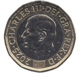 2024 ONE POUND BRILLIANT UNCIRCULATED KING CHARLES III - £1 BU - Cambridgeshire Coins