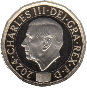 2024 ONE POUND PROOF BEES KING CHARLES III