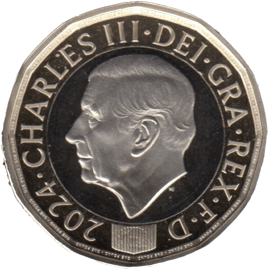 2024 ONE POUND PROOF BEES KING CHARLES III