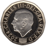 2024 ONE POUND PROOF BEES KING CHARLES III