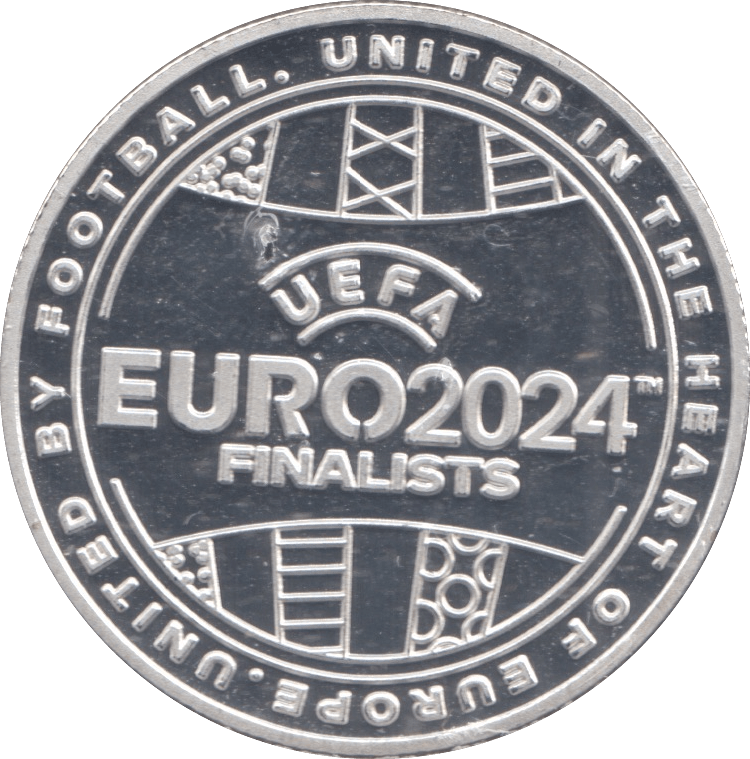 2024 PROOF EURO FINALISTS COMMEMORATIVE TOKEN - OTHER TOKENS - Cambridgeshire Coins