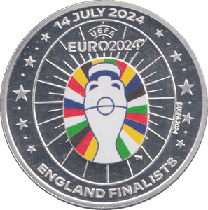 2024 PROOF EURO FINALISTS COMMEMORATIVE TOKEN - OTHER TOKENS - Cambridgeshire Coins