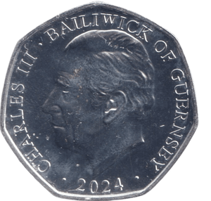 2024 ROYAL MEWS FOOTMEN 50P ISLE OF MAN - 50P REGIONAL ISSUES - Cambridgeshire Coins