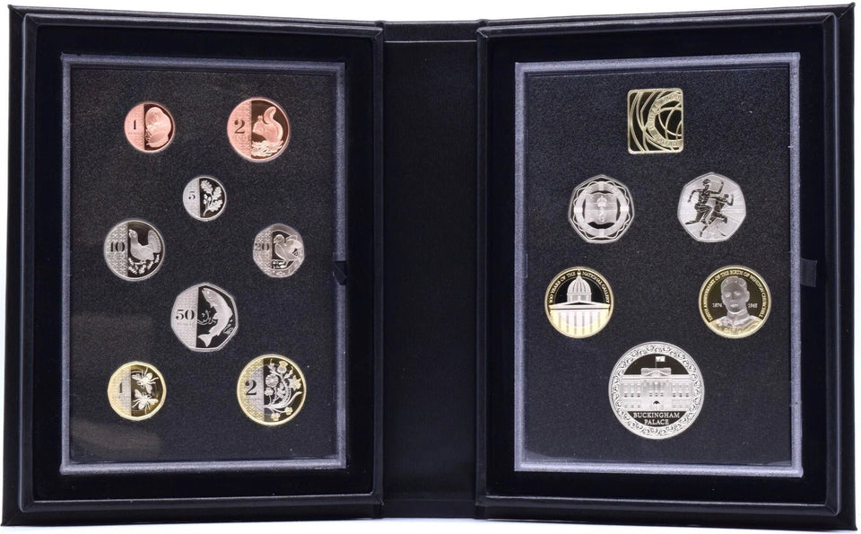 2024 ROYAL MINT COLLECTORS PROOF SET - PROOF SET black - Cambridgeshire Coins