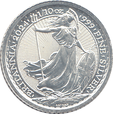 2024 SILVER 1/10TH BRITANNIA ( BU ) - SILVER BRITANNIA - Cambridgeshire Coins
