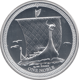 2024 SILVER 1OZ ONE NOBLE ISLE OF MAN ( BU ) - SILVER WORLD COINS - Cambridgeshire Coins