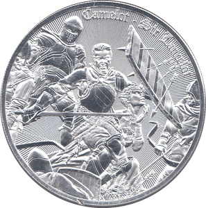 2024 SILVER 1OZ TWO DOLLARS CAMELOT SIR LANCELOT NIUE ( BU ) - SILVER WORLD COINS - Cambridgeshire Coins