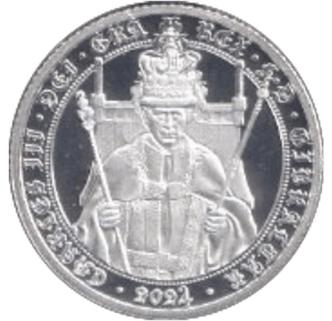 2024 SILVER GIBRALTAR SOVEREIGN - SILVER WORLD COINS - Cambridgeshire Coins