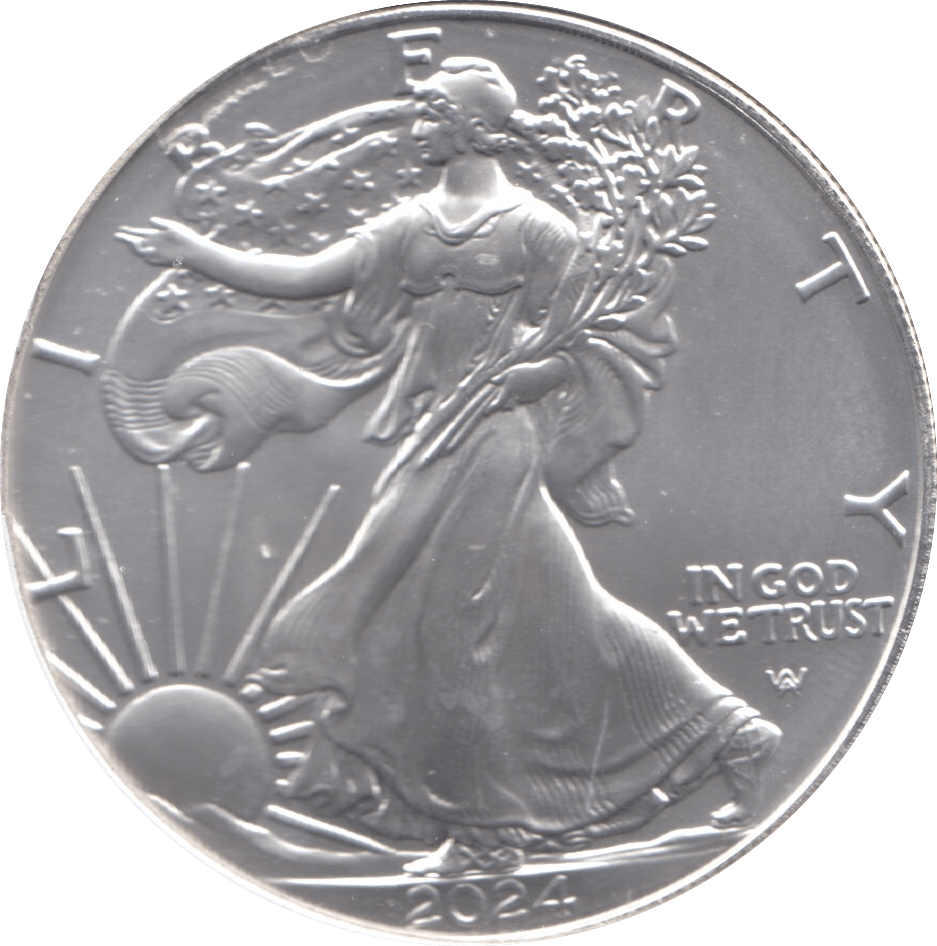 2024 SILVER LIBERTY DOLLAR USA - SILVER WORLD COINS - Cambridgeshire Coins