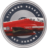 2024 SILVER PLATED RED ARROWS MEDAL - MEDALS & MEDALLIONS - Cambridgeshire Coins