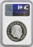 2024 SILVER PROOF 2 0Z £5 WATERLOO MEDAL - ALLIED LEADERS PF 69 ULTRA CAMEO - NGC SILVER COINS - Cambridgeshire Coins