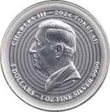 2024 SILVER PROOF 2 DOLLAR ICON VINCENT VAN GOGH NIUE - SILVER WORLD COINS - Cambridgeshire Coins