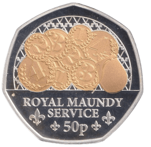 2024 SILVER PROOF 50P ROYAL MAUNDY SERVICE - 50P Silver Proof - Cambridgeshire Coins