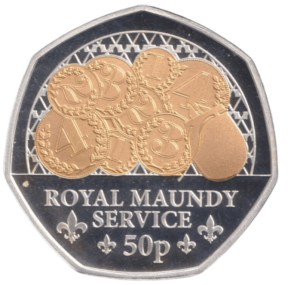 2024 SILVER PROOF 50P ROYAL MAUNDY SERVICE - 50P Silver Proof - Cambridgeshire Coins