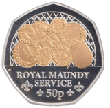 2024 SILVER PROOF 50P ROYAL MAUNDY SERVICE - 50P Silver Proof - Cambridgeshire Coins