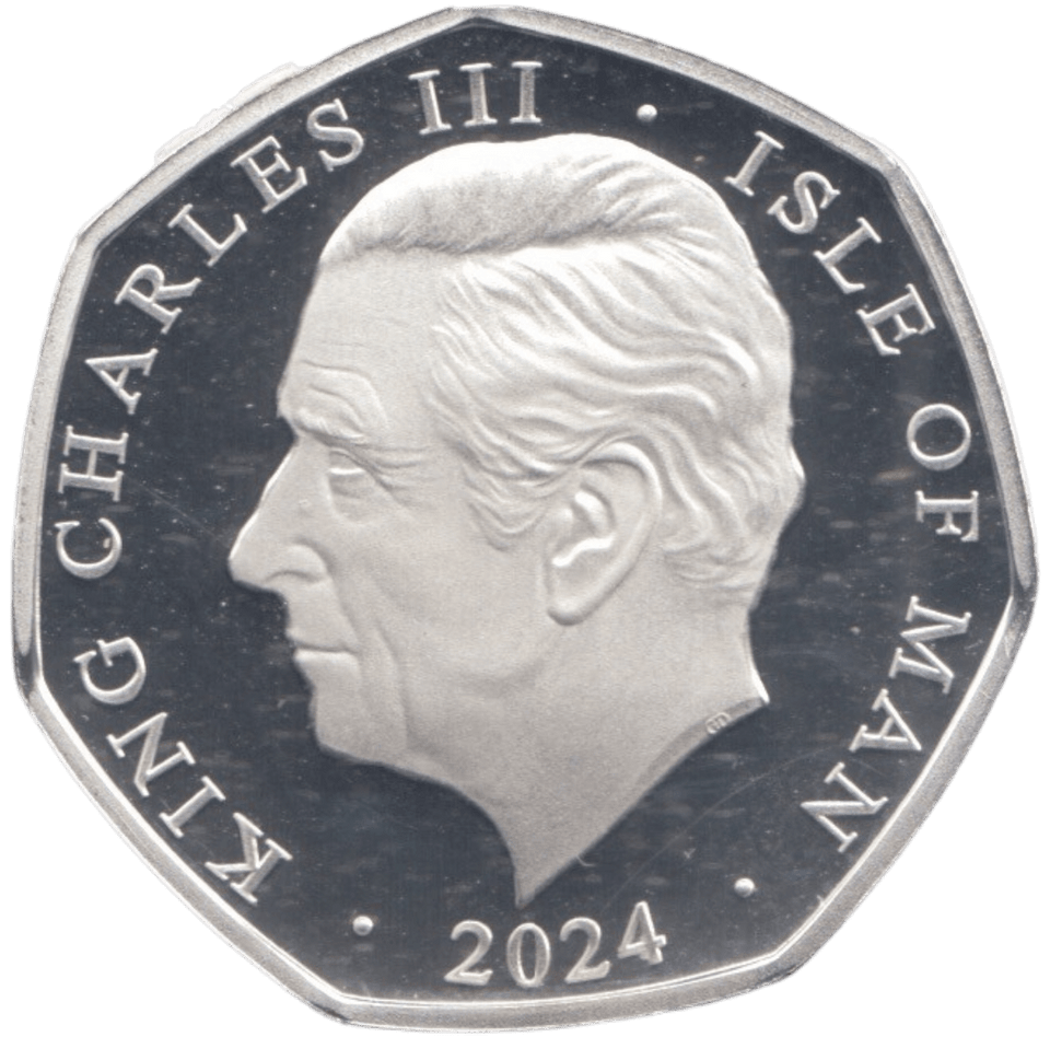 2024 SILVER PROOF 50P TROOPING THE COLOUR - 50P Silver Proof - Cambridgeshire Coins